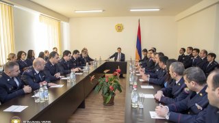 Նոր վարչական շենք՝ ՀՀ ՔԿ Աջափնյակ և Դավթաշեն վարչական շրջանների քննչական բաժնի համար. բացմանը մասնակցել է Արգիշտի Քյարամյանը (տեսանյութ, լուսանկարներ)